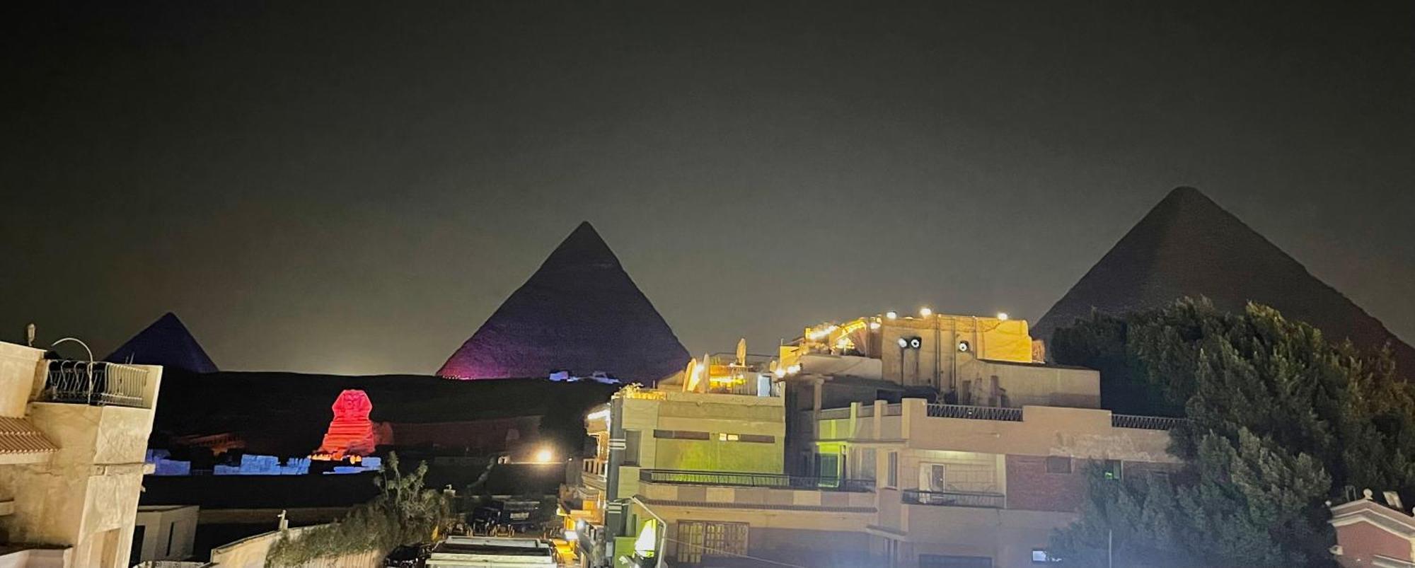 King Ali Pyramids View Inn Kafret el-Gabal المظهر الخارجي الصورة