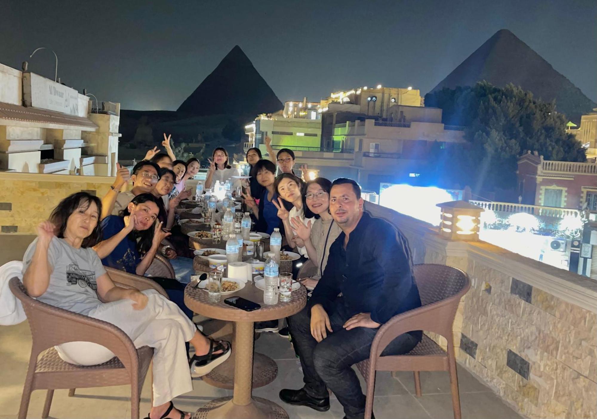 King Ali Pyramids View Inn Kafret el-Gabal المظهر الخارجي الصورة