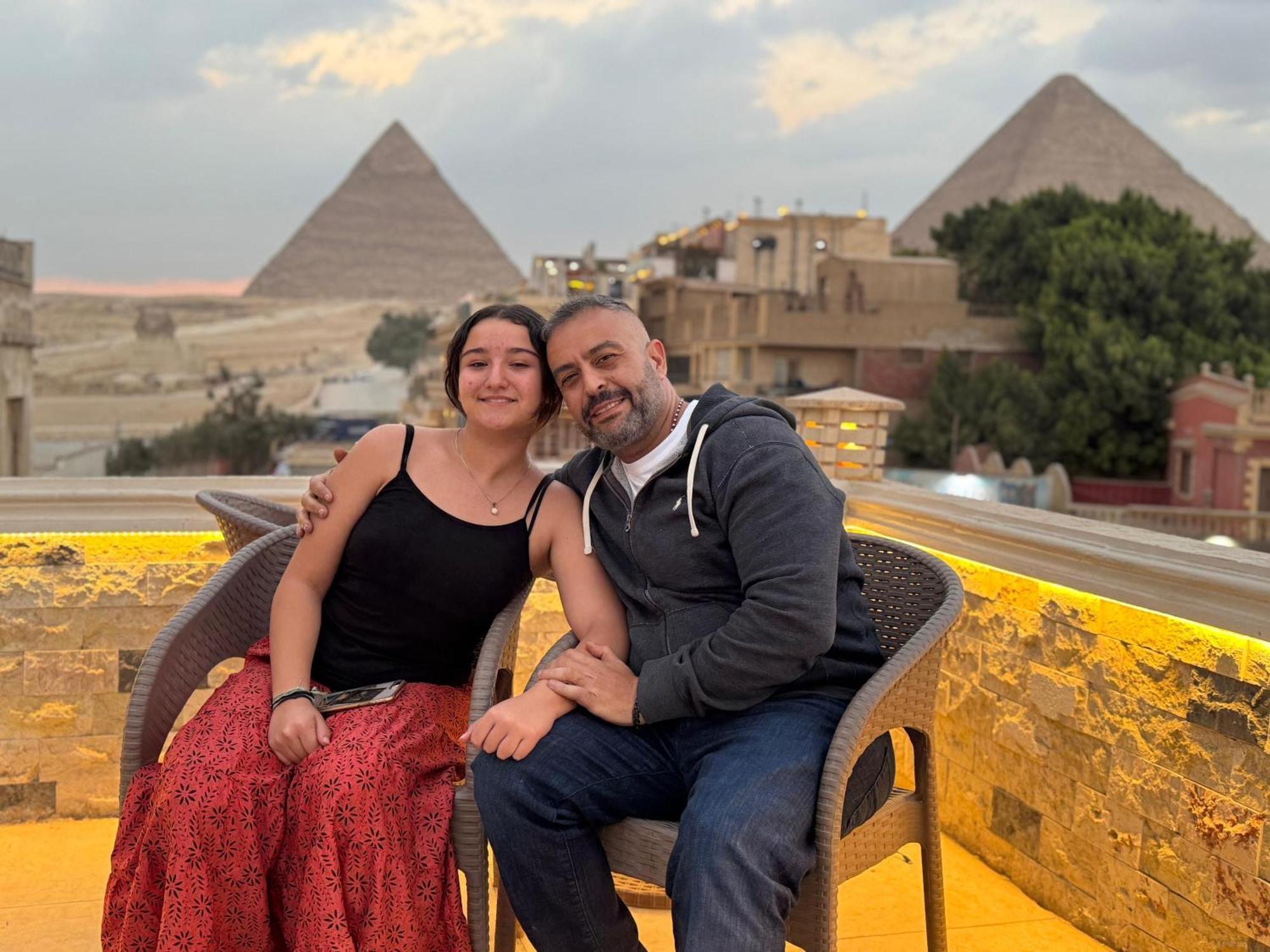 King Ali Pyramids View Inn Kafret el-Gabal المظهر الخارجي الصورة